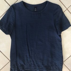 Navy Blue Gap Blouse